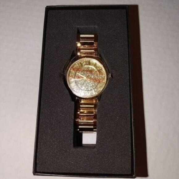 GOLD CROTON WATCH-NEW - Picture 1 of 3